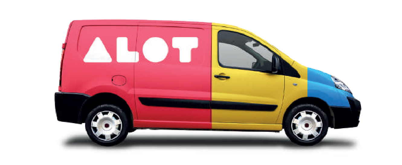 Camioneta de Alot